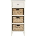 thumbnail image 2 of Safavieh American Homes Collection Michaela Side Table, 15" x 11.8" x 35.8", Distressed White, 2 of 3