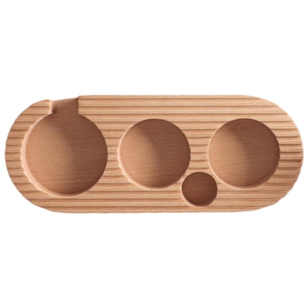 Soporte para prensador de café de 51/53/58 mm, base de soporte para tapete distribuidor, herramienta para café Pequeña