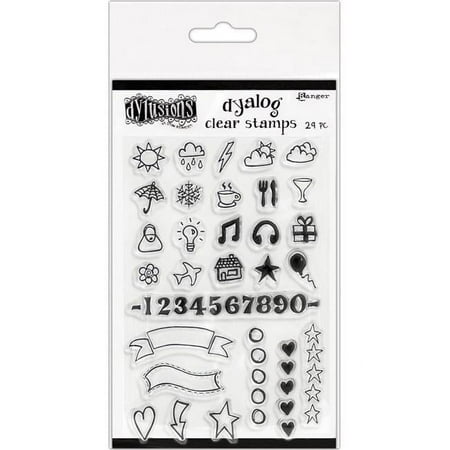 UPC: 0789541065395 | Ranger DYB65395 Full Package – Clear Stamp Dylusions
