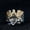 7, variant on American Biker Eagle Ring Stainless Steel Men's Knight Rider Hawk Ring Size 7-13-10