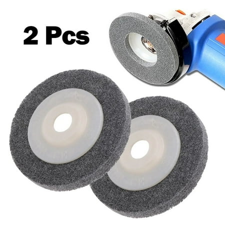 

BAMILL 2PCS 5Inch 9P Nylon Fiber Polishing Wheel Flap Discs Abrasive Disc Polishing