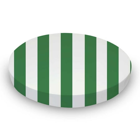 Sheetworld Fitted Oval Crib Sheet Stokke Sleepi Forest Green