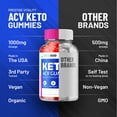 thumbnail image 6 of (2 Pack) KetobodGummies Supplement – Ketobod + ACV Gummies Apple Cider Vinegar 1000MG, KetobodGummies Reviews, Vitamin B12 (120 Gummies), 6 of 7