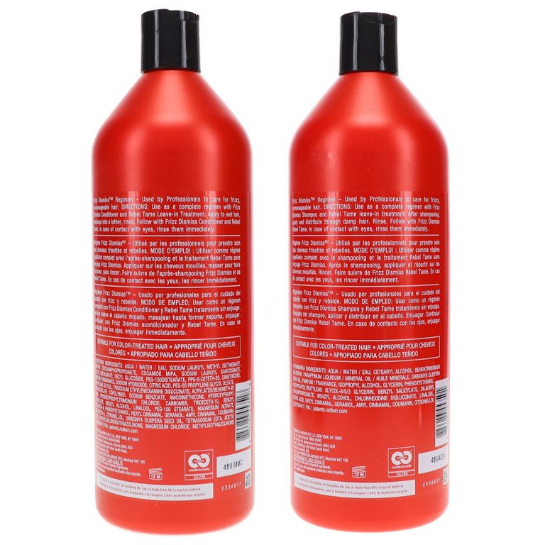 Redken Frizz Dismiss Shampoo 33.8 oz & Conditioner 33.8 oz Combo