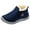 3-Blue, variant on Winter Ankle Boots for Women Men Waterproof Anti-Slip Comfy Round Toe Fuzzy Warm Slip on Snow Booties