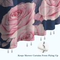 thumbnail image 6 of Pioneer Flower Floral Print Pattern Shower Curtain 36"x72" ,Bathroom Decorative Shower Curtains Set with 12 Hooks,Modern Waterproof Washable Shower Curtain, 6 of 6
