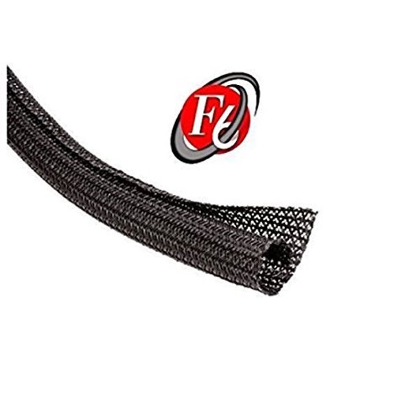 Techflex 1" inch Split F6 Braided Cable Sleeving Wrap, Split Loom