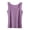 Light Violet, variant on Curve Hugging Tank Women's Brushed Fabric Seamless Plus Size Top Double Brushed Sleeveless Thermal Vest for Women