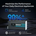 thumbnail image 3 of Renogy 2000W 12V Pure Sine Wave Inverter Charger w/ LCD Display, Auto Transfer Switch, Compatible with Lithium Battery, 12V DC to 120V AC, Surge 6000w, 3 of 9