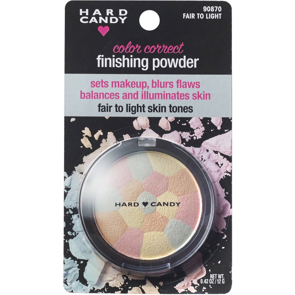 Hard Candy Color Correct Finishing Powder, Fair to Light Skin Tones, .42 oz