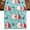 Mint Green, variant on Table Runners 60 Inches Long Dress Scarves, Merry Christmas Farmhouse Kitchen/Dining Table Runner, Small Coffee Tablerunners, Santa Claus Xmas Winter Leaves Snowflake Sky Blue 13x60 Inch