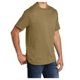thumbnail image 4 of Mens Core Cotton Male T-Shirts Coyote Brown M, 4 of 5