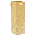 thumbnail image 4 of Hallmark Wine Gift Bag (Gold Sparkle), 4 of 7