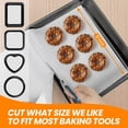 thumbnail image 2 of Silicone Baking Mat Roll,Bexikou 11.8IN x 6FT No Slip Silicone Pastry Mat,Reusable Freeze Dryer Mat,Non-Stick Air Fryer Oven Liner,Washable Oil-Proof Refrigerator Liner, 2 of 6