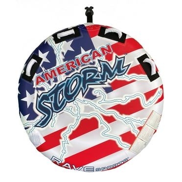 RAVE Sports 02997 American Storm 2-Rider Boat Towable Tube