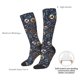 thumbnail image 4 of Fotbe Nautical Calcetas Divertidas Estampadas para Hombre y Mujer, Calcetas de Algodón hasta la Rodilla para Caminar, Correr, Enfermería y Embarazo, 4 of 6