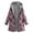 Red, variant on Youmylove Women Jacket Casual Zip Up Coat Winter Warm Outwear Floral Print Hooded Pockets Vintage Oversize Coats Comfortable Warm Winter Outerwear