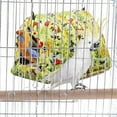 thumbnail image 4 of Parrot Cage Hanging Hammock Hut Bird Bed Removable Pads Thickened Cage Accessory L, 4 of 8