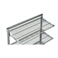 thumbnail image 3 of Triton Products Heavy Duty 3 Tier Wire Shelf, Gray, 375 lb. Capacity, 3 of 4