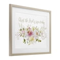 thumbnail image 2 of Stupell Industries French Country The Lord Is Risen Florals Birch Framed Print Under Glass, 16 x 13, by Patricia Pinto, 2 of 7