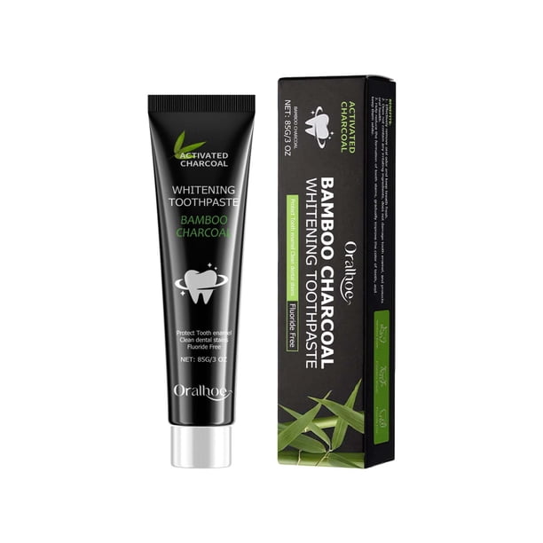Pasta dental blanqueadora Dazzle (carbón activo), para dientes sensibles y protección contra caries, Fresh Wave - 85 g / 3 oz