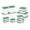 Green*17, variant on 10pcs Packing Box Cake Box Clear Cake Carrier Clear Holder Container Round Holder Portable Carrier Packing Holder Birthday Boxes(8")