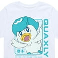 thumbnail image 3 of Pokémon - Quaxly Stats - Youth Short Sleeve Graphic T-Shirt, 3 of 5