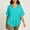 Green plus size v neck t shirt a1, variant on Women Plus Size V Neck Short Sleeve Hooded T Shirts Loose Fit Casual Summer Blouses Dressy Tops Party Vacation Clothes, Purple 2XL