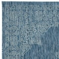thumbnail image 5 of SAFAVIEH Courtyard Delbet Medallion Indoor/Outdoor Area Rug, Navy/Ivory, 4' x 5'7", 5 of 7