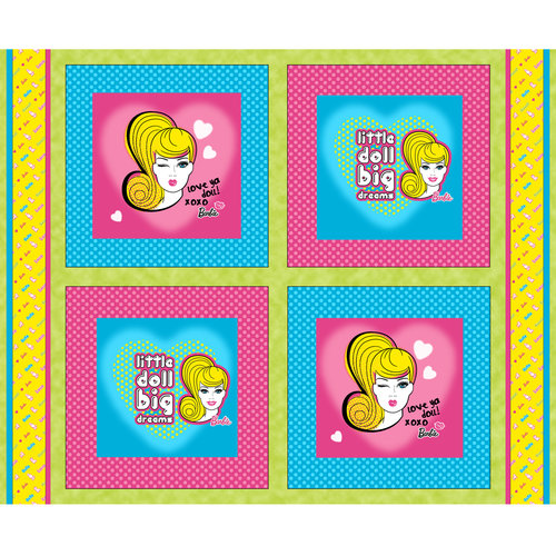 barbie fabric walmart