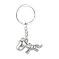 thumbnail image 1 of Llavero del Año del Caballo 2026 - Cordón colgante de aleación metálica del zodiaco, amuleto de la suerte unisex, resistente al óxido, decoración de bolsa, adorno para coche, regalo de Año Nuevo, 1 of 1