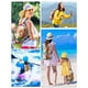thumbnail image 5 of Mochila ligera impermeable Dry Bag HEETA de 40 litros con forma de flor, 5 of 7