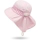 thumbnail image 3 of Sombrero para el sol de verano para niños y niñas, con protección UPF 50+, ala ancha, cuello y solapa, ideal para jugar en la playa, de 3 a 24 meses, 3 of 6