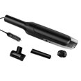 thumbnail image 2 of Aspirador de coche 4000mAh Batería 50000R/ USB Recargable Pet Hair negro con cable Baoblaze aspiradora de coche, 2 of 8