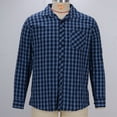 thumbnail image 5 of Aloohaidyvio George Mens Flannel Shirts Cotton Long Sleeve Casual Regular Fit Button Down Plaid Shirts, 5 of 5