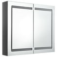 thumbnail image 2 of vidaXL Bathroom Cabinet Mirrored Bathroom Vanity Wall Mounted Medicine Cabinet, 2 of 8