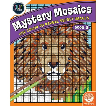 Color By Number Mystery Mosaics: Book 8, TOYS THAT TEACH: Studies show that color coded puzzles are one of the best tools for teaching children.., By