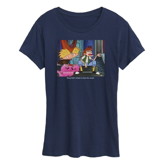 Hey Arnold! - Stoop Kid - Women's Short Sleeve Graphic T-Shirt