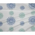 thumbnail image 4 of oneOone Polyester Lycra Fabric Spiral & Floral Block Print Fabric By The Yard 56 Inch Wide, 4 of 4