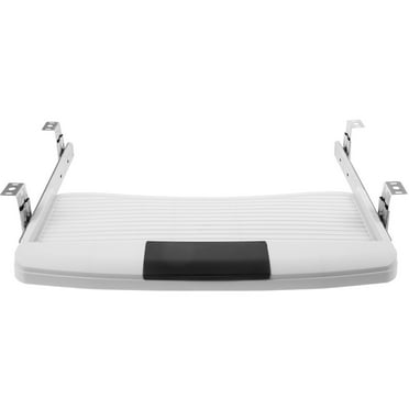 WORGEOUS 1 Set of Under Desk Keyboard Tray Keyboard Slide-out Platform Keyboard Drawer Slide Keyboard Tray