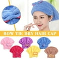 thumbnail image 4 of QHUDLV Super Absorbent Microfiber Hair Towel Wrap, Wet Hair Drying Towel, 4 of 9