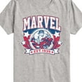 thumbnail image 3 of Marvel - Collegiate Americana - Toddler And Youth Short Sleeve Graphic T-Shirt, 3 of 5