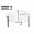 thumbnail image 4 of Birdeem Metal Racks with Shelves, Transparent Acrylic Cake Hand Display Rack, Metal , Table Placement Rack, 4 of 7