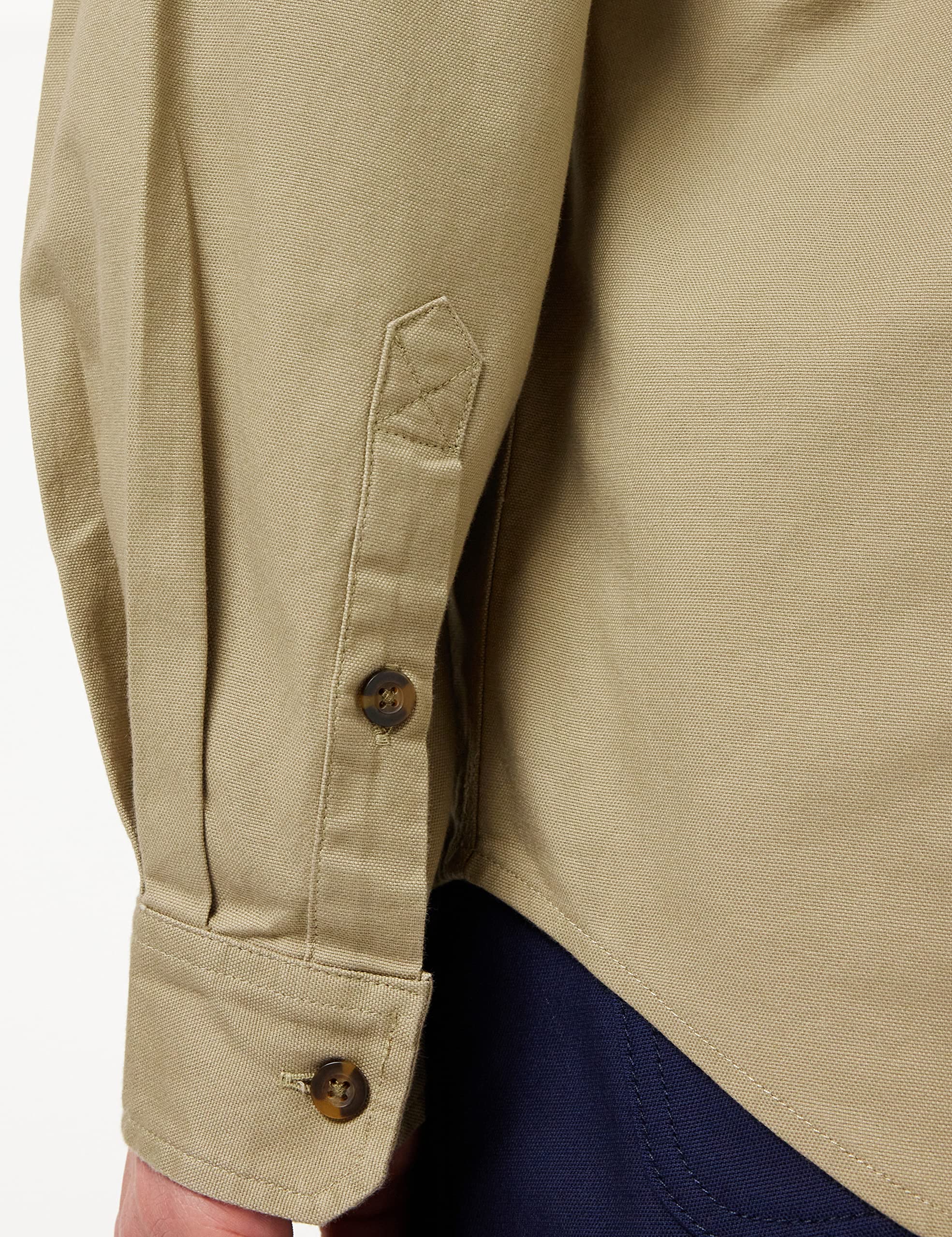 Carhartt Chemise de Travail à Manches Longues pour Hommes Grands et Forts, Flex Robuste Rigby