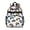Monster Cartoon Truck White Pattern-1, variant on Monster Cartoon Truck White Pattern Cute School Backpack Bag for School with Padded Back and Adjustable Shoulder Straps 15.25"x11.5"x5.25"