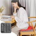 thumbnail image 3 of AYktou Heated Seat Cushion,Office Chair Cushions Butt Pillow for Long Sitting,Non-Slip & Back Coccyx Cushion Heated Chair Pad,Seat Warmer for Home Seat Cushion,Wheelchair,Stadium, 3 of 9