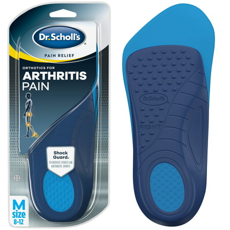 Dr. Scholl’s Pain Relief Orthotics for Arthritis Pain for Men, 1 Pair, Size