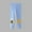 D Light Blue, variant on NAISIBABY Little and Big Girls Leggings, Slim Fit Soft Stretch High Waist Cotton Tight Pants Light Blue 6T