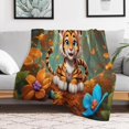 thumbnail image 2 of Fleece Blanket Plush Throw Blanket Fuzzy Soft Blanket Flannel For Couch, Bed,, 2 of 8