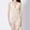 Beige, variant on Elegant Shapewear for Women Slim Fitted Wrap Dress Bodysuit Short Yoga Tight Dressy Seamless Jumpsuit